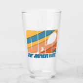 行くぞ！「旅が待つこと」 タンブラーグラス (正面)