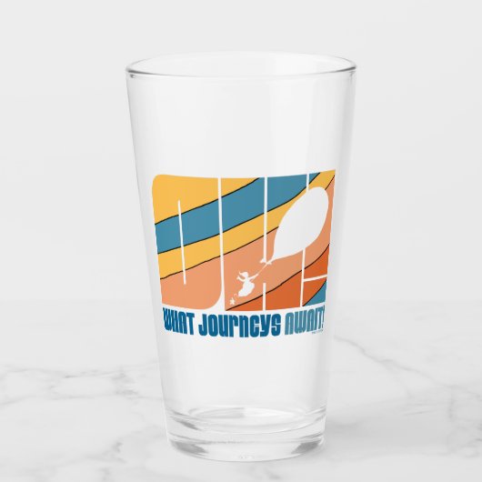 行くぞ！「旅が待つこと」 タンブラーグラス (正面)
