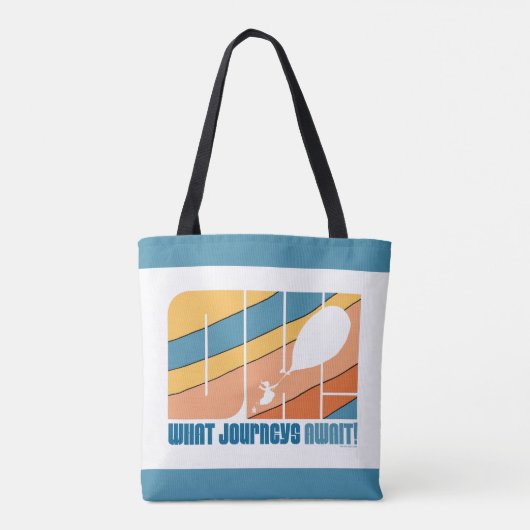 行くぞ！「旅が待つこと」 トートバッグ (裏面)