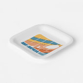 行くぞ！「旅が待つこと」 ペーパープレート (傾斜あり)