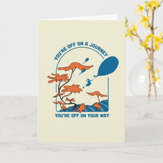 行くぞ！「旅の途中で」 カード (黄色い花)