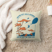 行くぞ！「旅の途中で」 クッション (ブランケット)