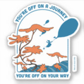行くぞ！「旅の途中で」 シール (正面)