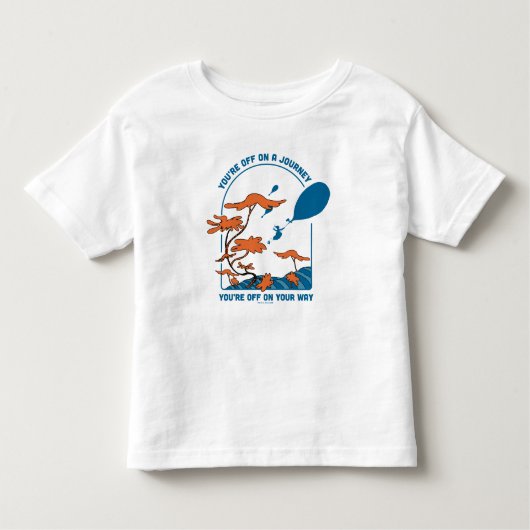 行くぞ！「旅の途中で」 トドラーTシャツ (正面)