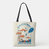 行くぞ！「旅の途中で」 トートバッグ (裏面)