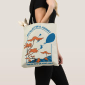 行くぞ！「旅の途中で」 トートバッグ (クローズアップ)