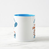 行くぞ！「旅の途中で」 マグカップ (中央)