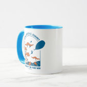 行くぞ！「旅の途中で」 マグカップ (正面左)