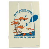 行くぞ！「旅の途中で」 ミディアムペーパーバッグ (裏面)