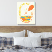 行くぞ！「最高のの最高の」 キャンバスプリント (インサイチュ (寝室))