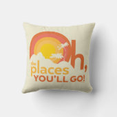 行くぞ！横向きタイポグラフィ クッション (裏面)