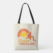 行くぞ!横向きタイポグラフィ トートバッグ (裏面)