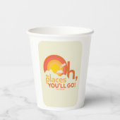 行くぞ！横向きタイポグラフィ 紙コップ (裏面)