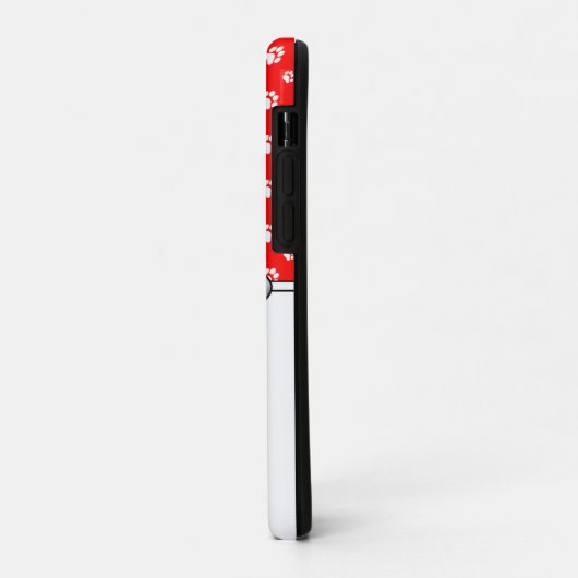 行くぞ！（歩く）パグ犬（淡い子鹿）カワイイ Case-Mate iPhoneケース (裏面/左)