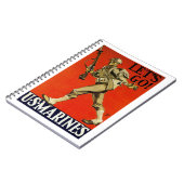 行くぞ!米海兵隊 ノートブック (左側)