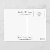 行くぞ！米海兵隊 ポストカード (裏面)