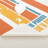 行くぞ！背の高いレトロタイポグラフィ シェルパブランケット (3/4)