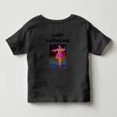 行くぞ！遊子供ティー トドラーTシャツ (裏面)