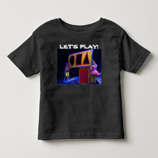 行くぞ！遊子供ティー トドラーTシャツ (正面)
