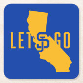 行くために割り当てますSJ スクエアペーパーコースター (正面)