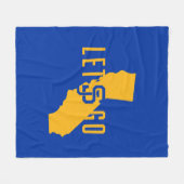 行くために割り当てますSJ フリースブランケット (正面(横))