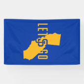 行くために割り当てますSJ 横断幕 (横)