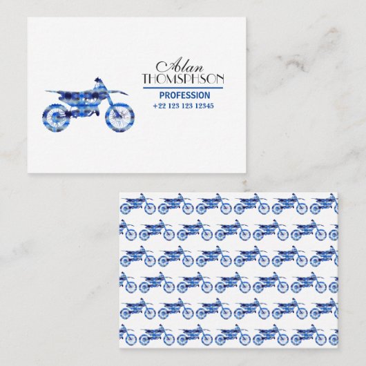 行くために用意して下さい 名刺 (正面/裏面)