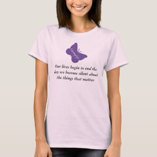行くな静か Tシャツ