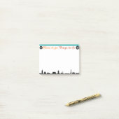 行くべき場所、ポストする事 ポストイット (デスク上)