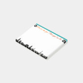 行くべき場所、ポストする事 ポストイット (アングル)