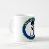 行くアマン派 コーヒーマグカップ (正面左)