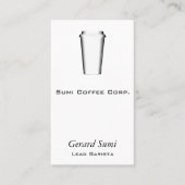 行くコップ 名刺 (正面)