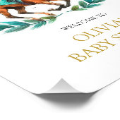 行くベビー行く、馬の赤ちゃんシャワー歓迎サイン フォトプリント (角)