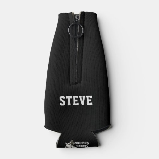 行く人が魚釣りおもしろい引用文バス ボトルクーラー (裏面)