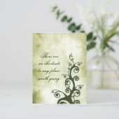 行く価値のある場所への近道はない ポストカード (スタンド正面)