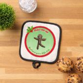 行く前に焼き上げて 鍋敷き (トップダウン)