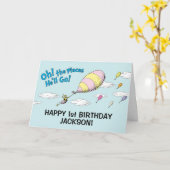 行く場所だ! – 最初の誕生日 カード (黄色い花)