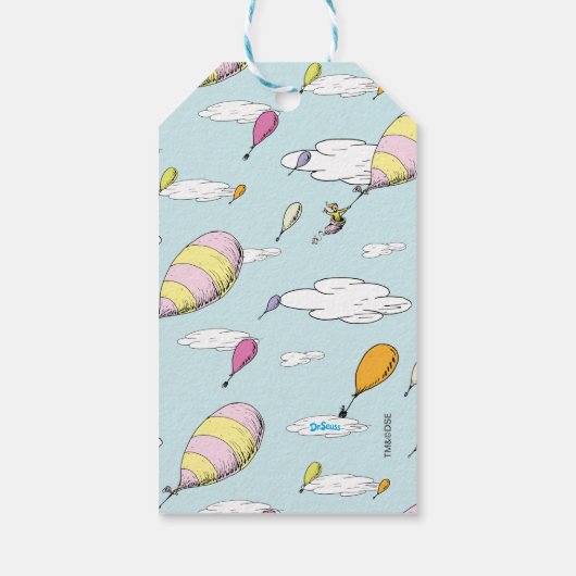 行く場所だ! – 最初の誕生日 ギフトタグ (裏面)