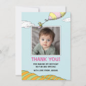 行く場所だ！ – 最初の誕生日 サンキューカード (正面)