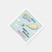 行く場所だ！ – 最初の誕生日 スタンダードカクテルナプキン (角)