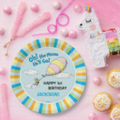 行く場所だ！ – 最初の誕生日 ペーパープレート (パーティー)