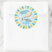 行く場所だ! – 最初の誕生日 ラウンドシール (バッグ)