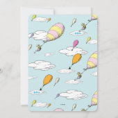 行く場所だ！ – 最初の誕生日 招待状 (裏面)