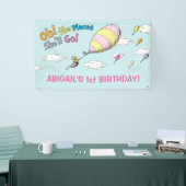 行く場所だ！ – 最初の誕生日 横断幕 (トレードショー)