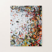 行く場所 – 抽象芸術絵画 ジグソーパズル (縦)