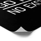 行く懸命何の言い訳 ポスター (角)