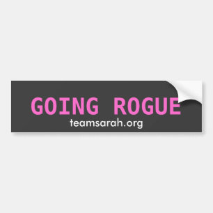 行く狂暴にTEAMSARAH.ORG バンパーステッカー