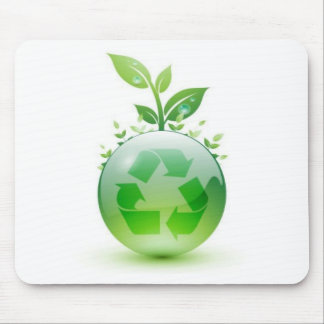 行く緑 マウスパッド