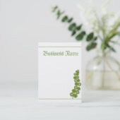 行く緑 名刺 (スタンド正面)