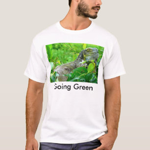 行く緑 Tシャツ